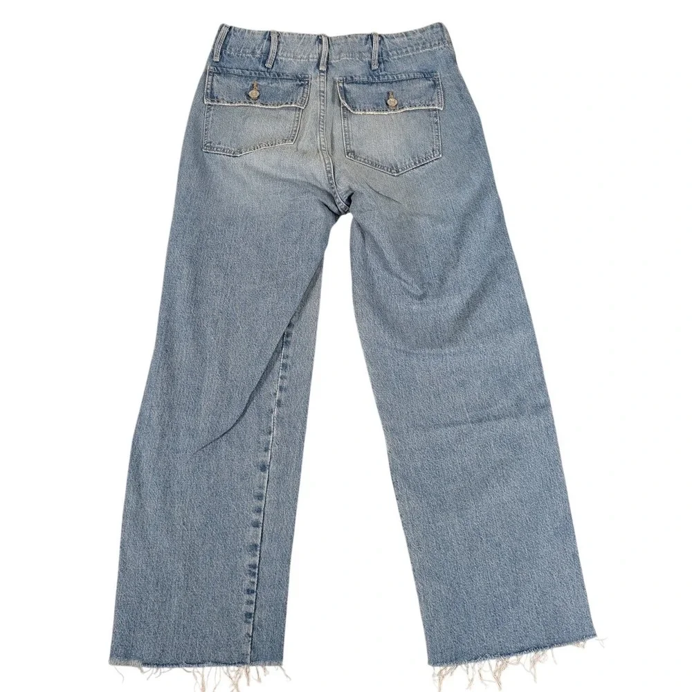Vintage Bobos 80805 Jeans Mens 33x29 Blue Straight Leg Button‎ Fly Workwear 90s